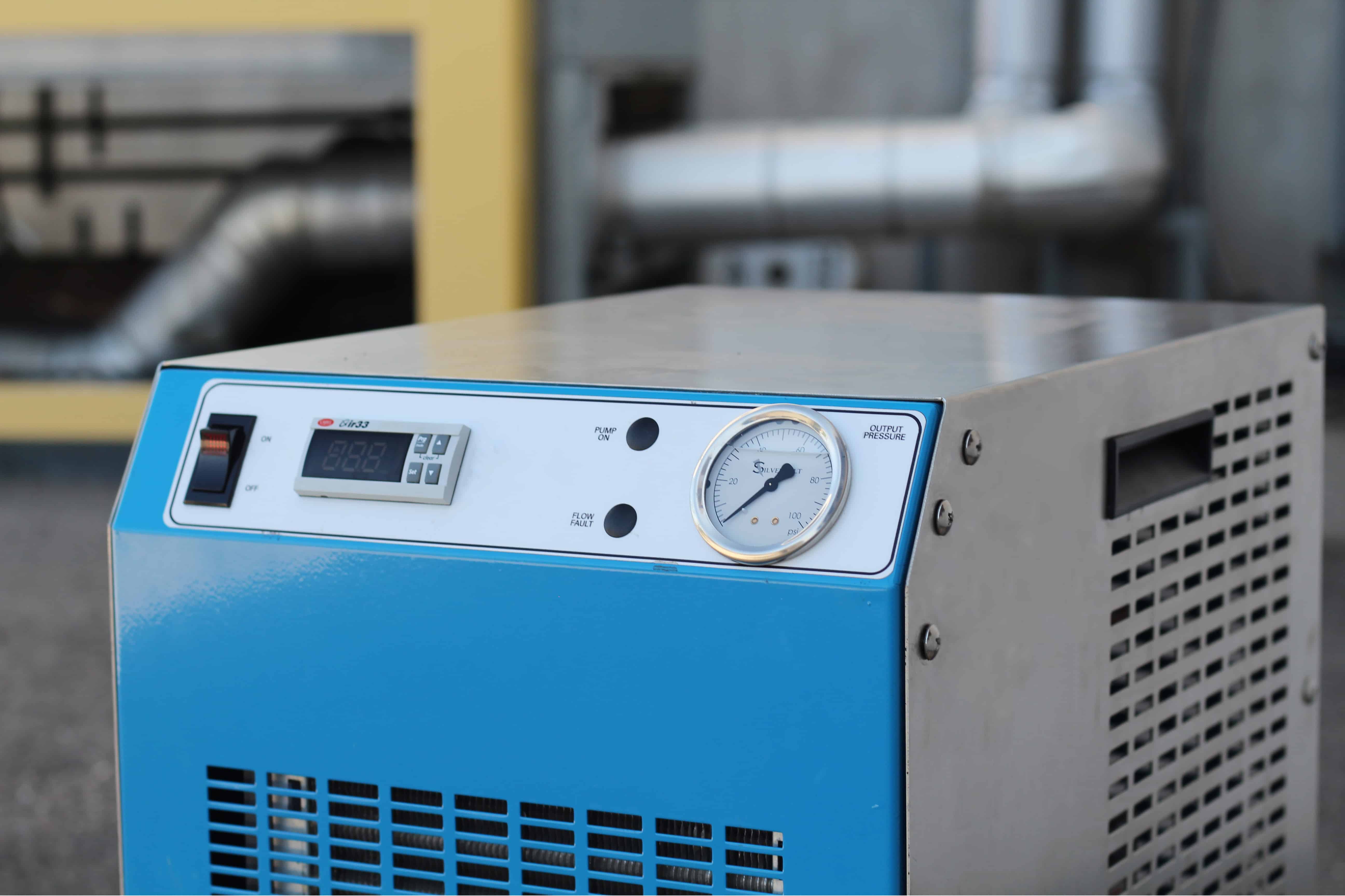 North Slope Chillers industrial process chiller providing precision temperature control for manufacturing operations