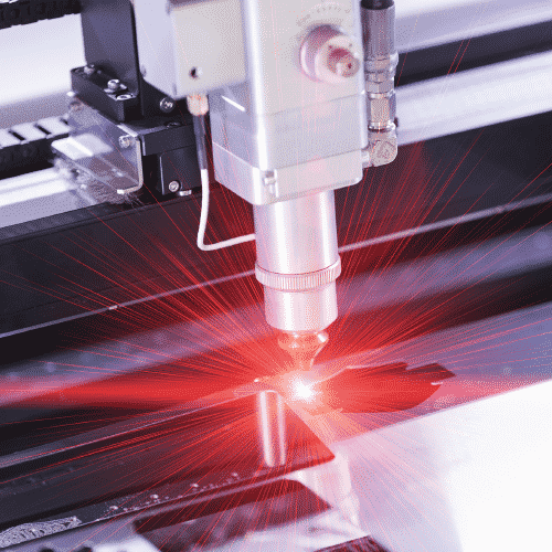 Types of industrial lasers and their cooling requirements infographic