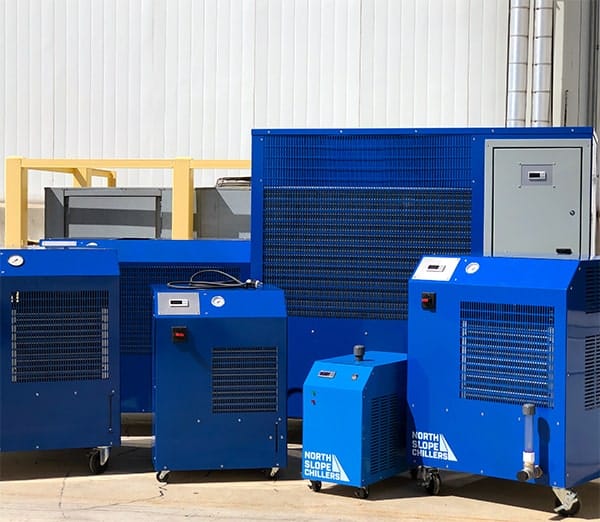 North Slope Chillers product specification sheets for glycol chiller systems