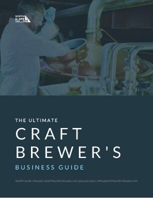 Cover of the Ultimate Brewer's Guide by North Slope Chillers covering glycol chilling and fermentation temperature control for craft breweries