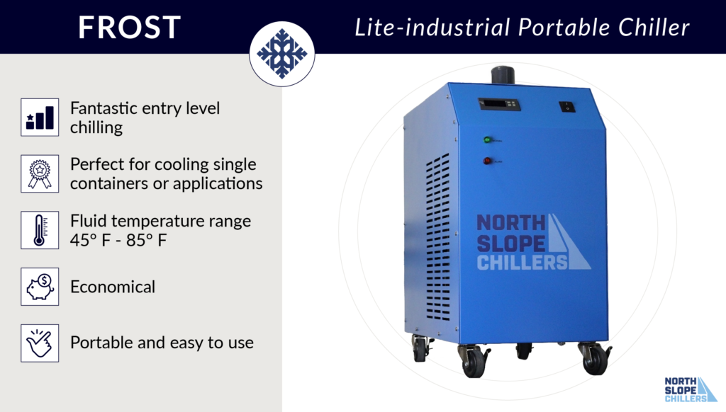 North Slope Chillers graphic about Frost chiller